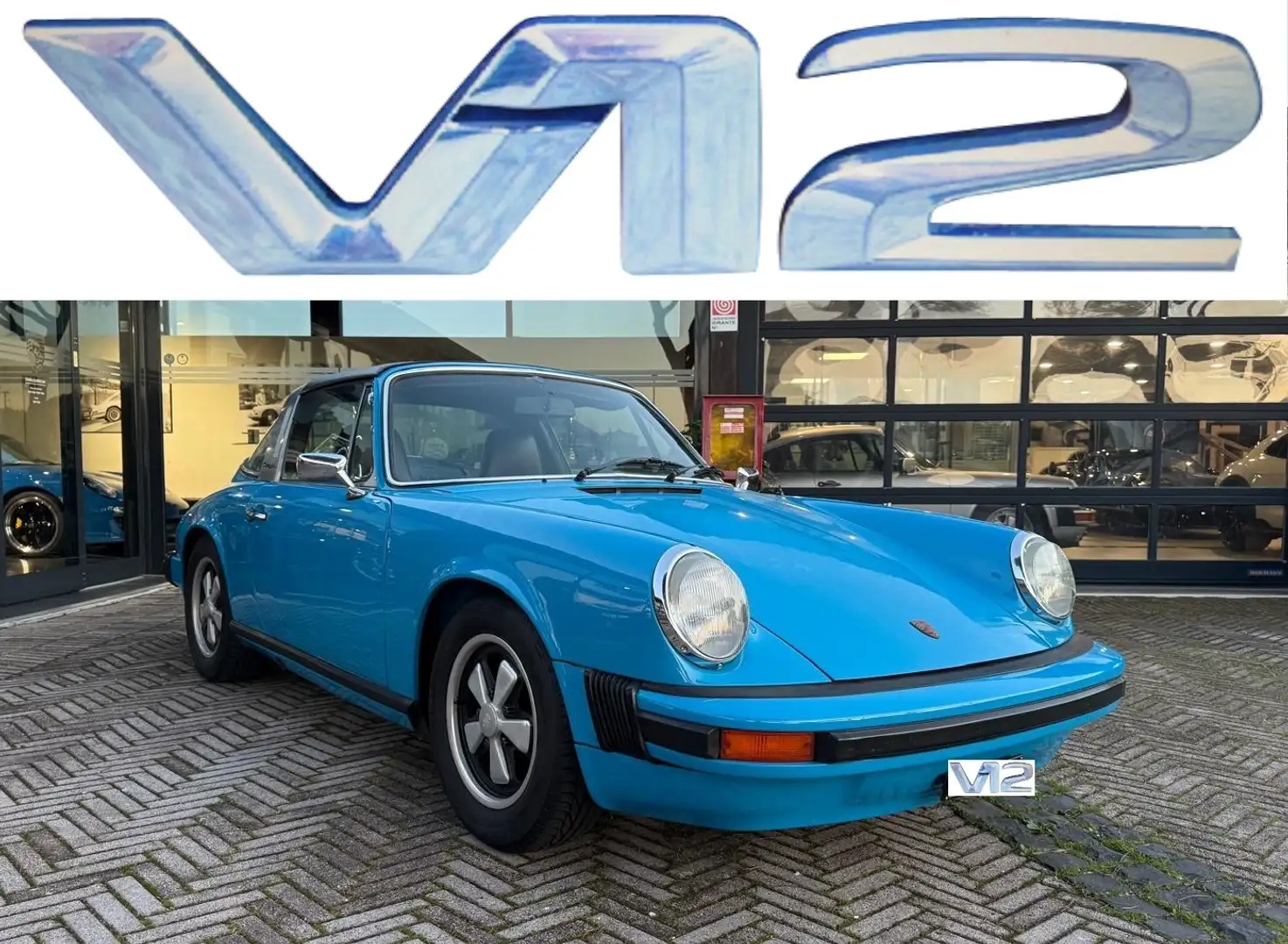 Porsche 911 2.7 S Targa - ASI - MATCHING NUMBERS - RESTAURATA Blu/Azzurro - 1