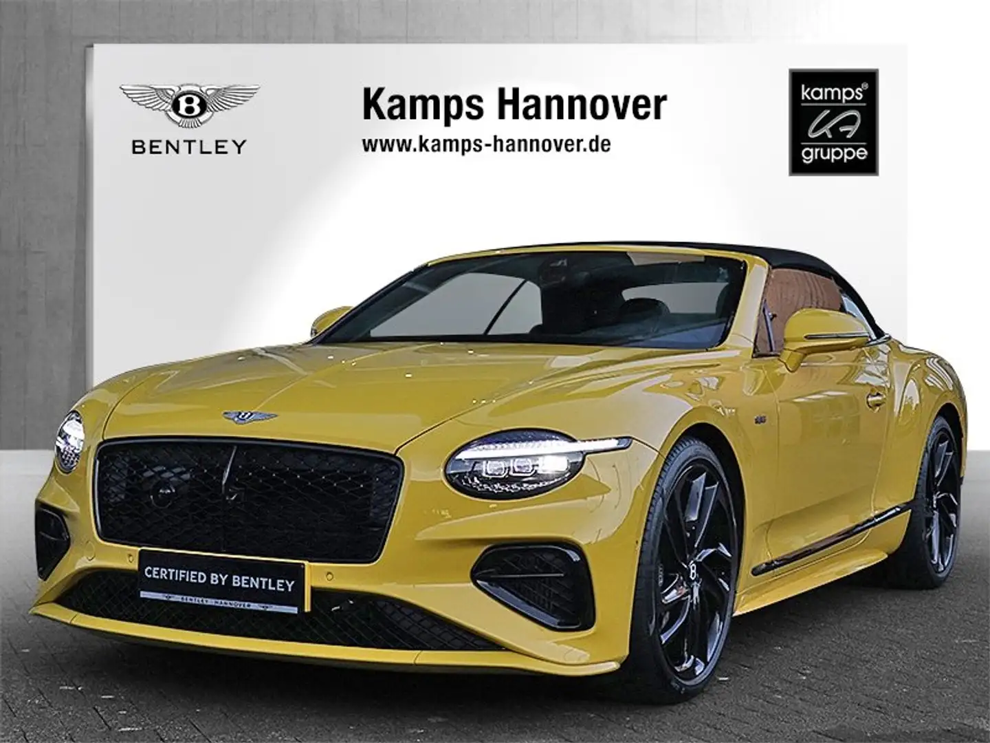 Bentley Continental GTC Speed First Edition *CC-Bremse* Gelb - 1