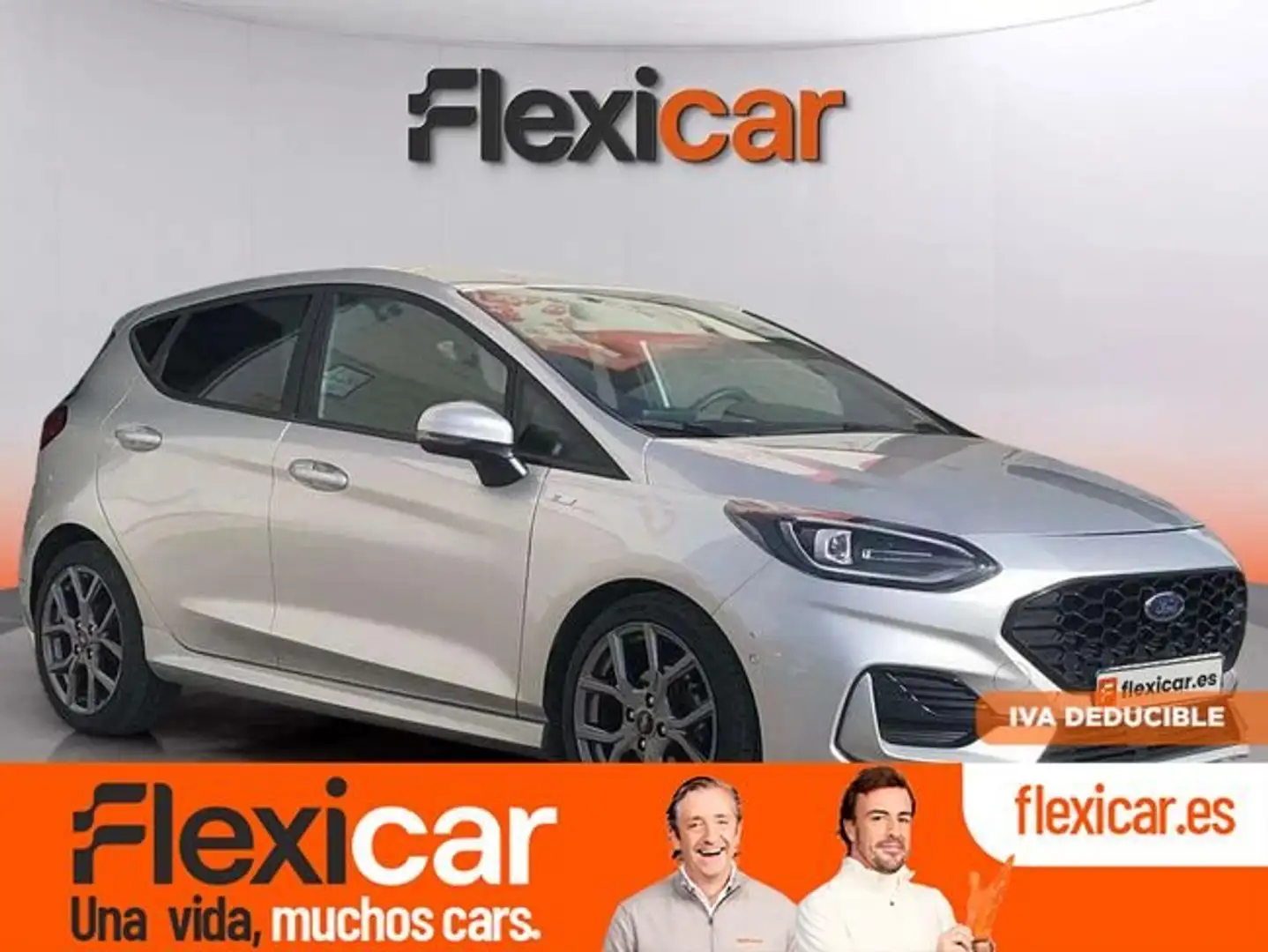 Ford Fiesta 1.0 EcoBoost MHEV 92kW(125CV) ST-Line 5p Gris - 1