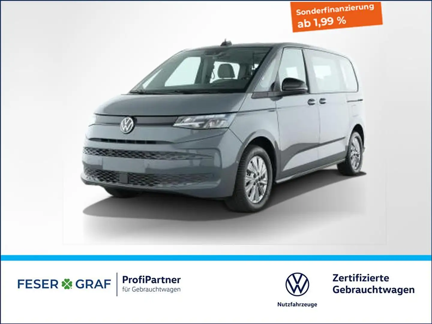 Volkswagen T7 Multivan 2.0TSI DSG 6Sitze ACC LED Rückfahrkamera Grijs - 1