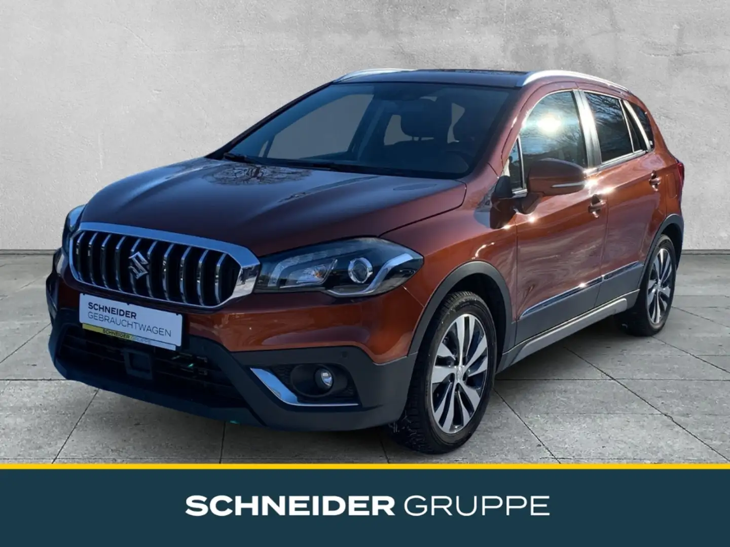 Suzuki SX4 S-Cross COMFORT 1.4 4X4 LEDER+NAVI+KAMERA Orange - 1