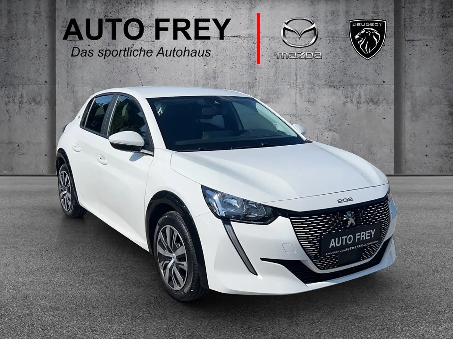 Peugeot 208 Elektro Automatik Active Weiß - 1