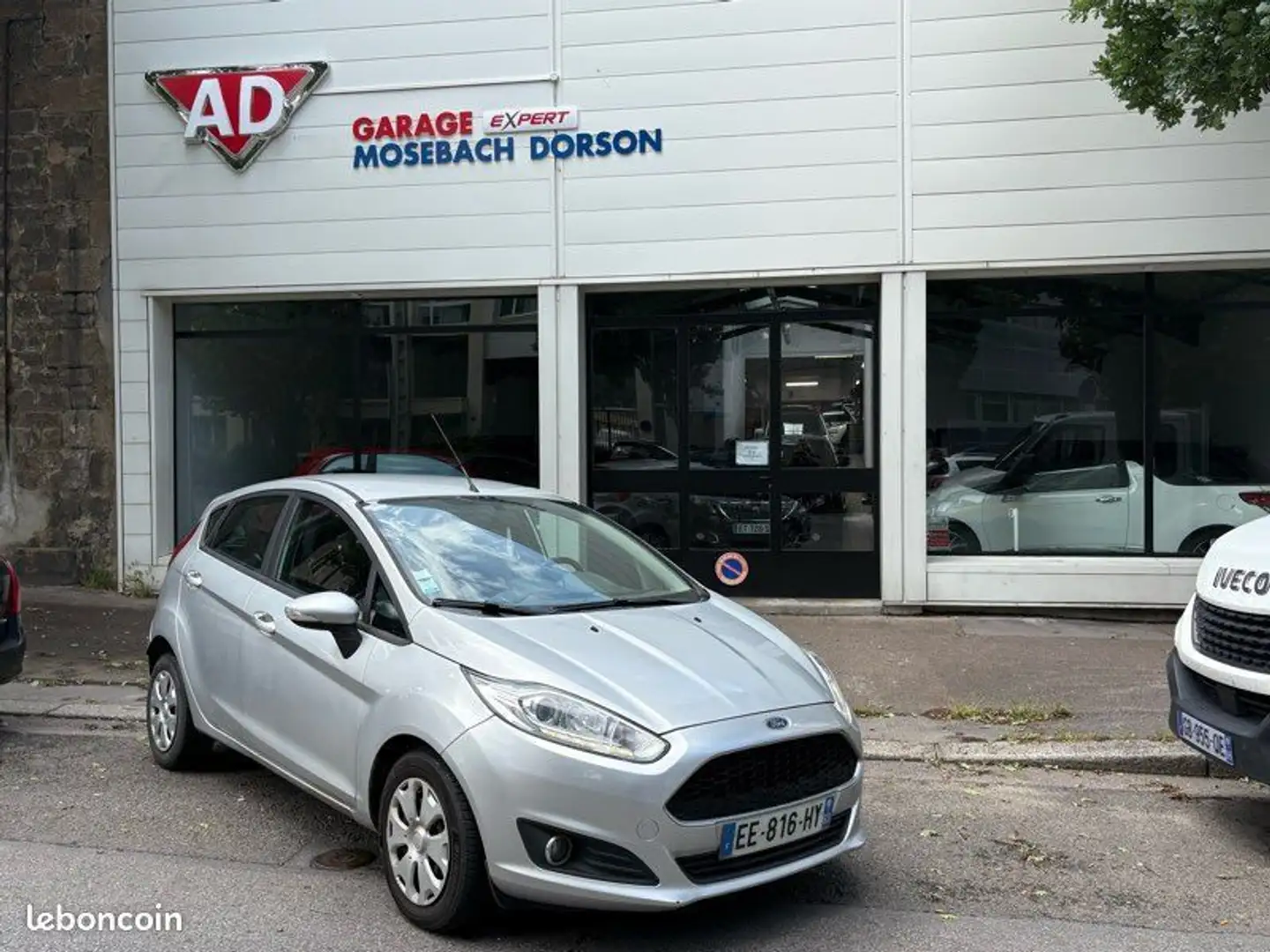 Ford Fiesta 1.5 Tdci 95 cv business 08-16 Gris - 1