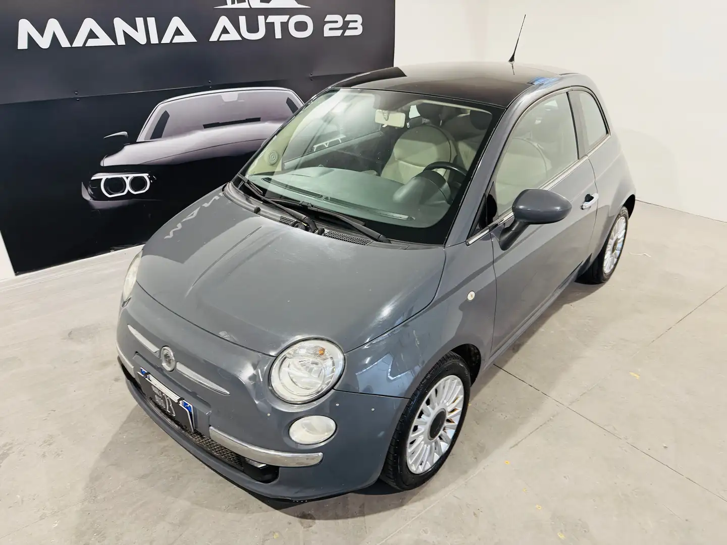 Fiat 500 1.3 MTJ LOUNGE*95 CV*TETTO*UNIPRO* Grigio - 2