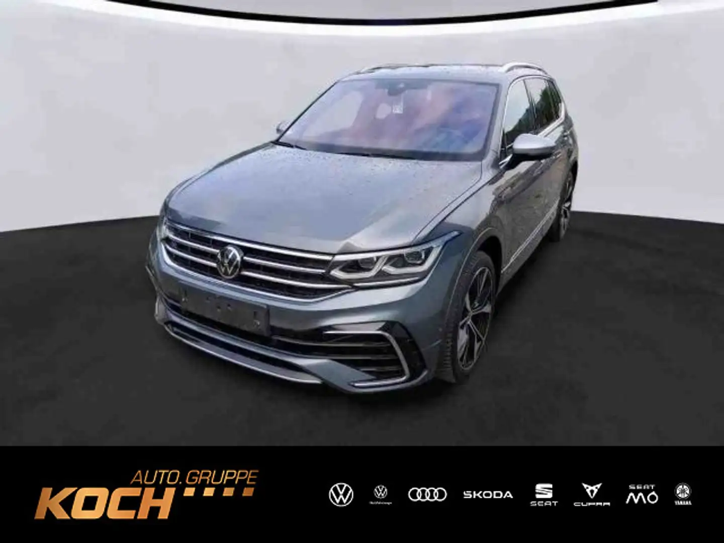 Volkswagen Tiguan Allspace 2.0TSI R-Line DSG 4M Leder LED N Grau - 1