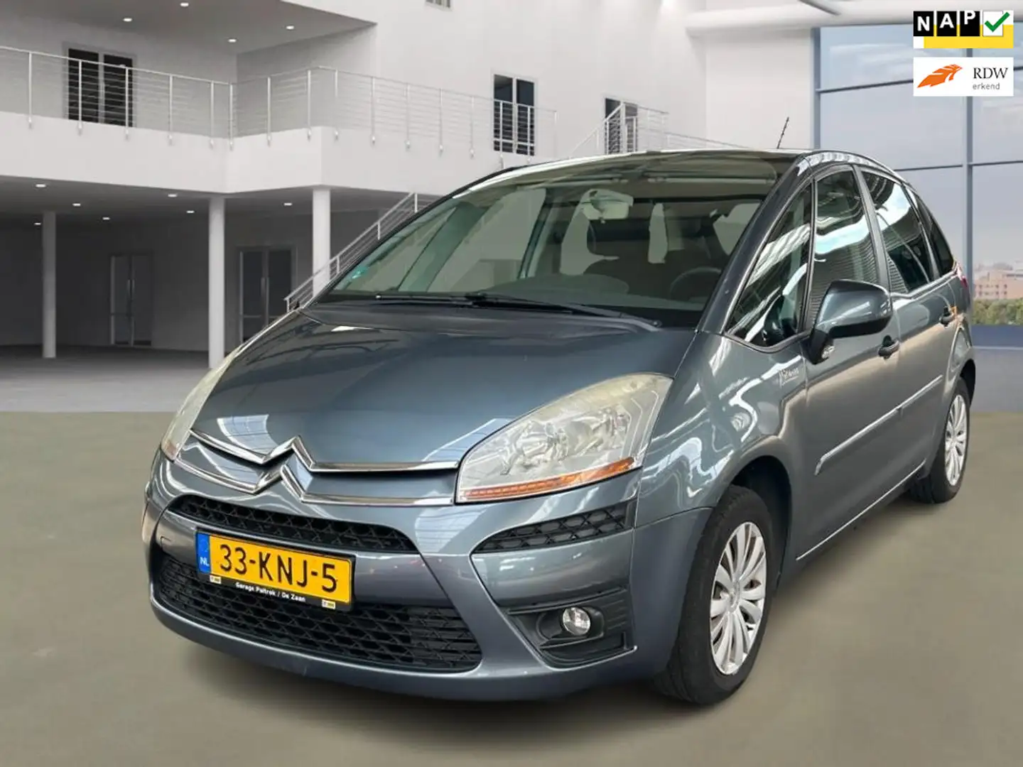 Citroen C4 Picasso 1.6 VTi Image 5p./AIRCO/CRUISE/PARKEERSENS ACHTER/ Grijs - 1
