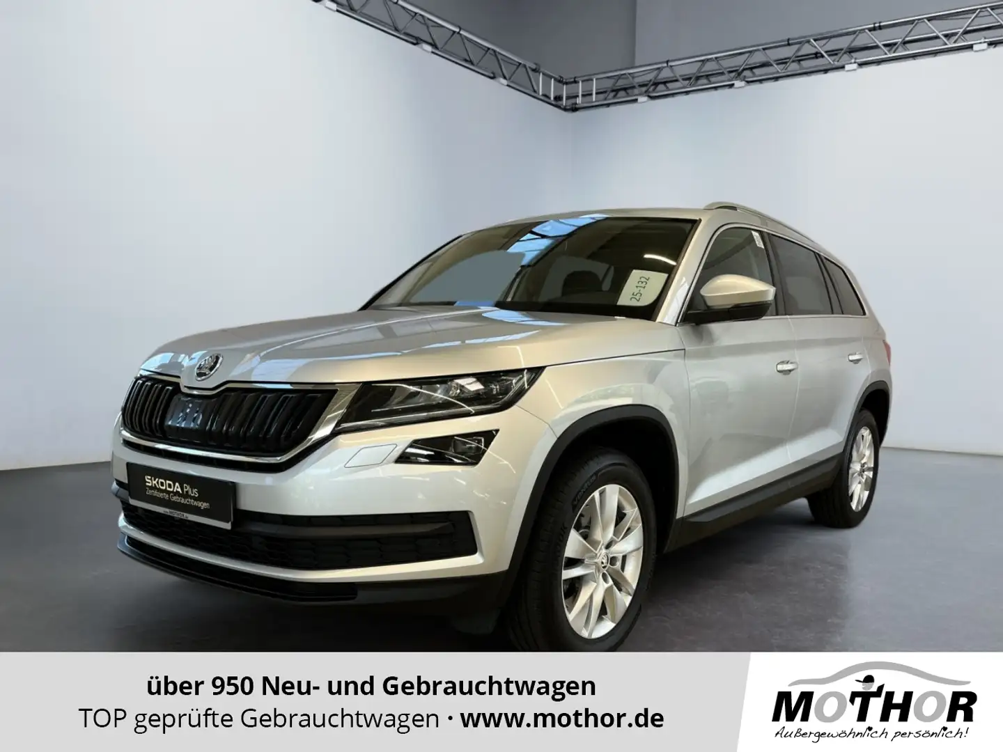 Skoda Kodiaq Style 2.0TDI DSG 4x4 LM Smartlink über USB Silber - 1