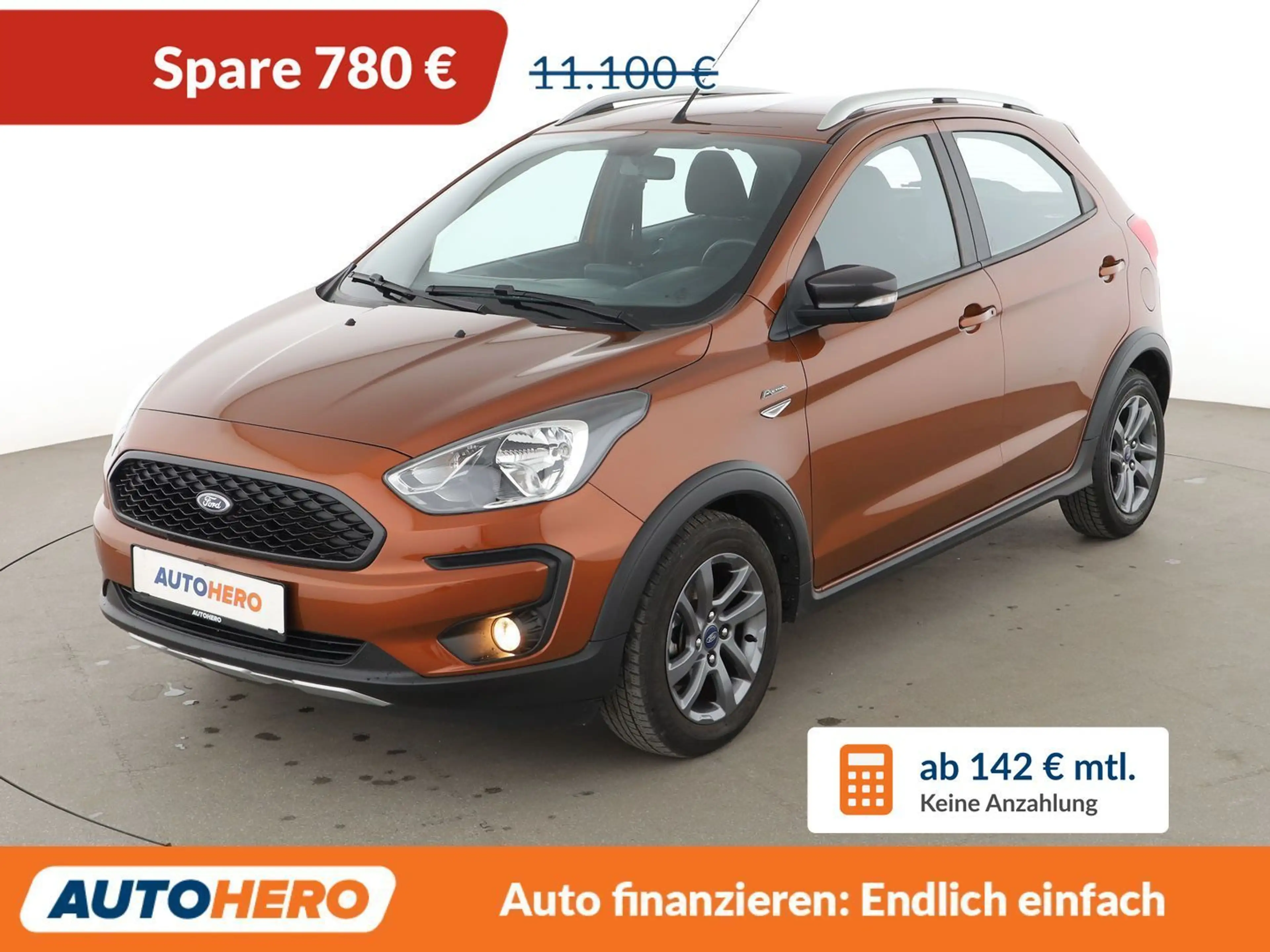 Ford Ka/Ka+ 1.2 Ti-VCT Active*TEMPO*PDC*SHZ*