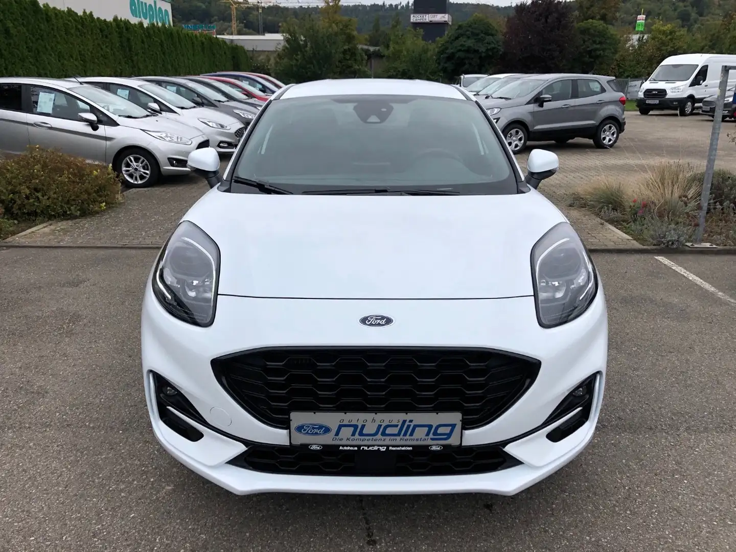 Ford Puma 1.0 EcoBoost Hybrid ST-Line Design Blanc - 2