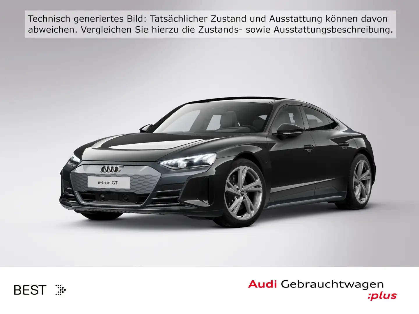 Audi e-tron GT e-tron GT qu. Assist*Dynamik*Matrix*Pano*Kamera Schwarz - 1