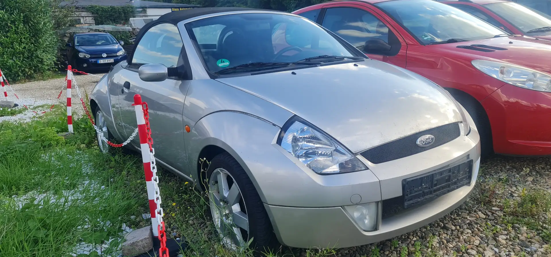 Ford Streetka 1.6  El.Dach. Leder Серебристый - 1