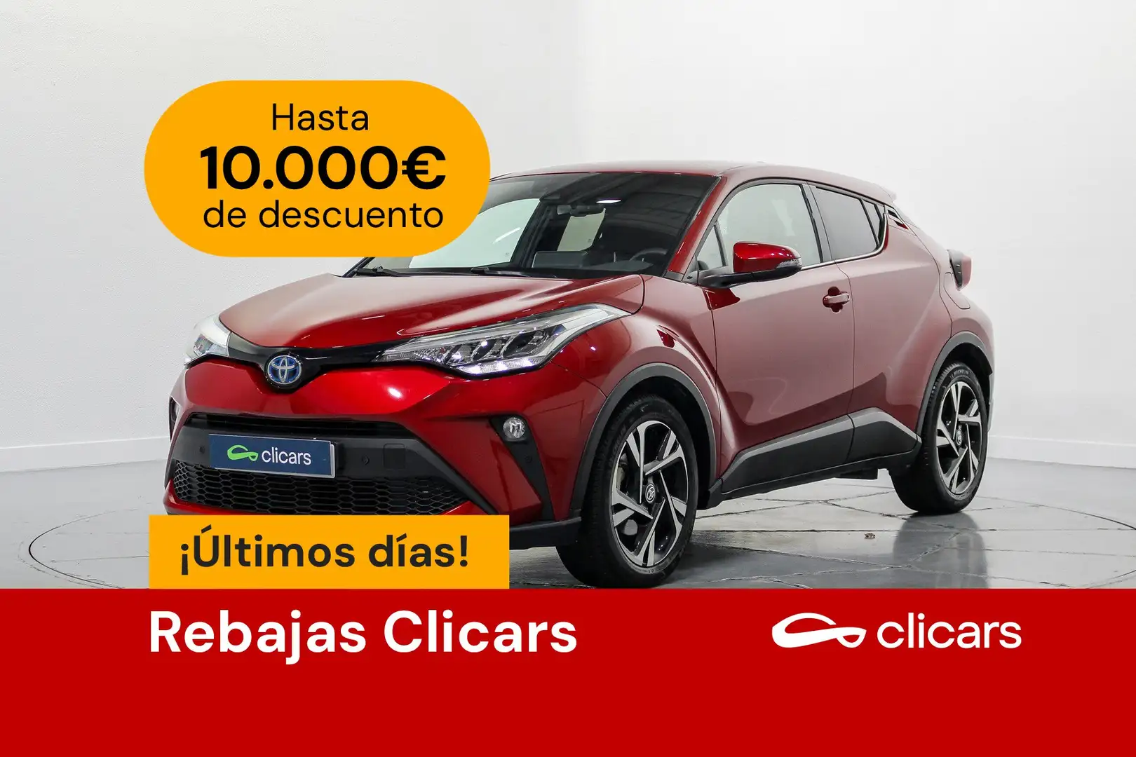 Toyota C-HR 180H Advance Rojo - 1