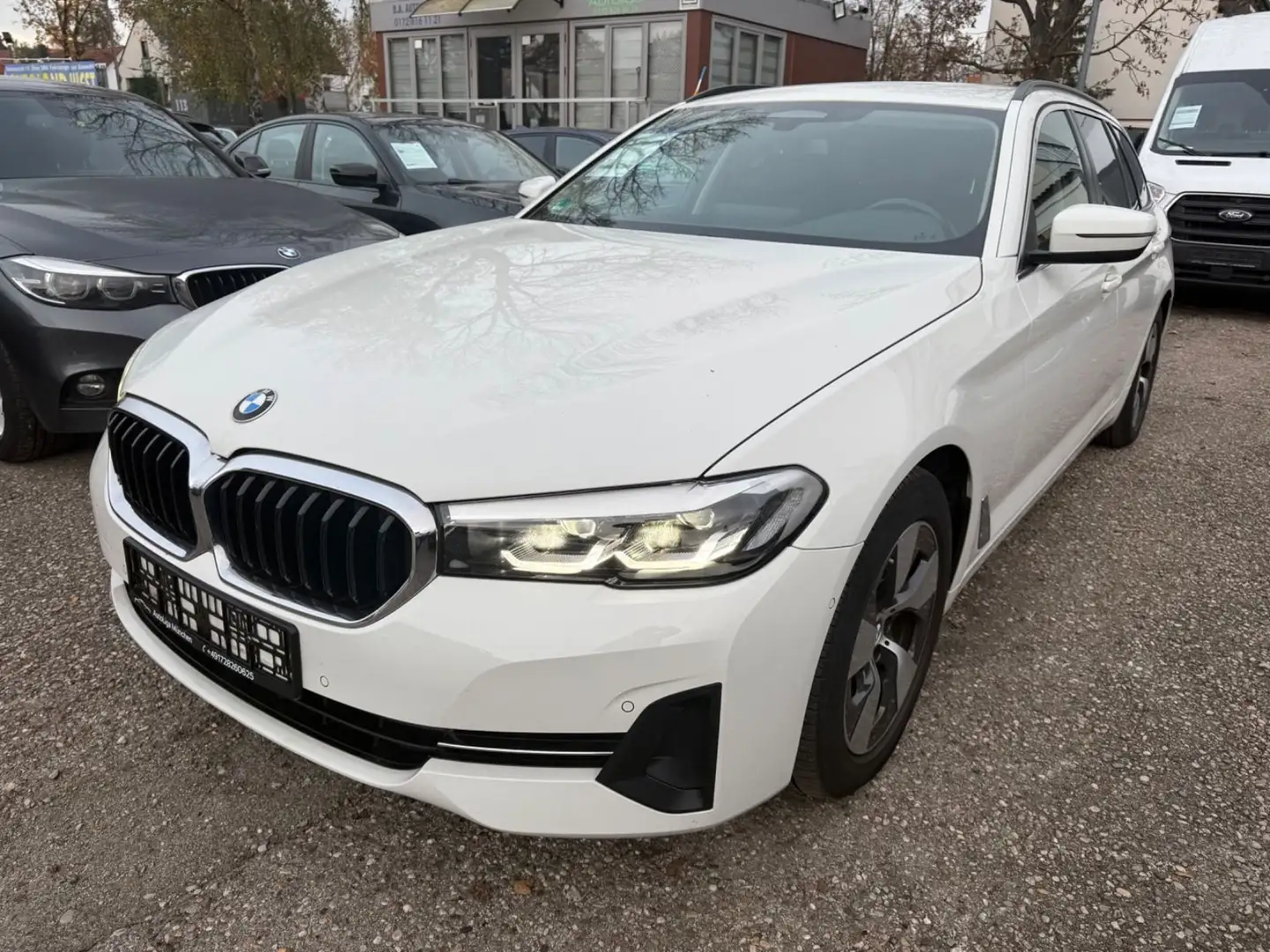 BMW 520 d xDrive Touring Blanc - 2