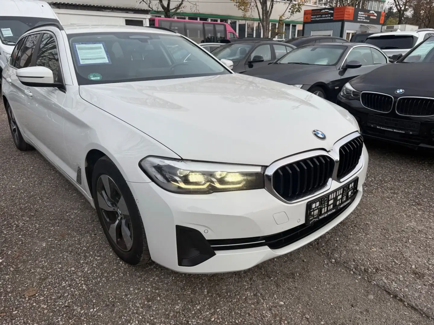 BMW 520 d xDrive Touring Blanc - 1