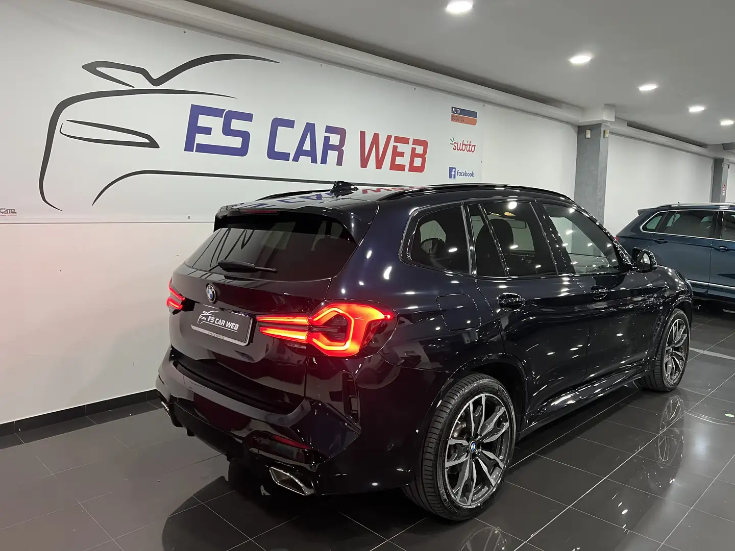 BMW X3 xdrive20d mhev 48V MSport auto 190 cv Noir - 2