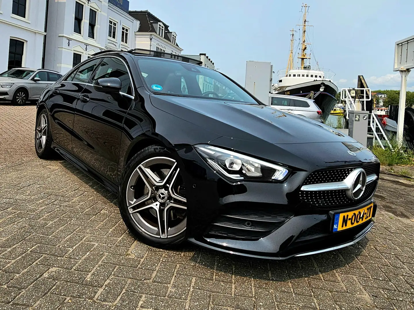 Mercedes-Benz CLA 200 CLA 200 AMG, Pano,1,5 jr. Fabr.Garant., Widescreen Zwart - 2