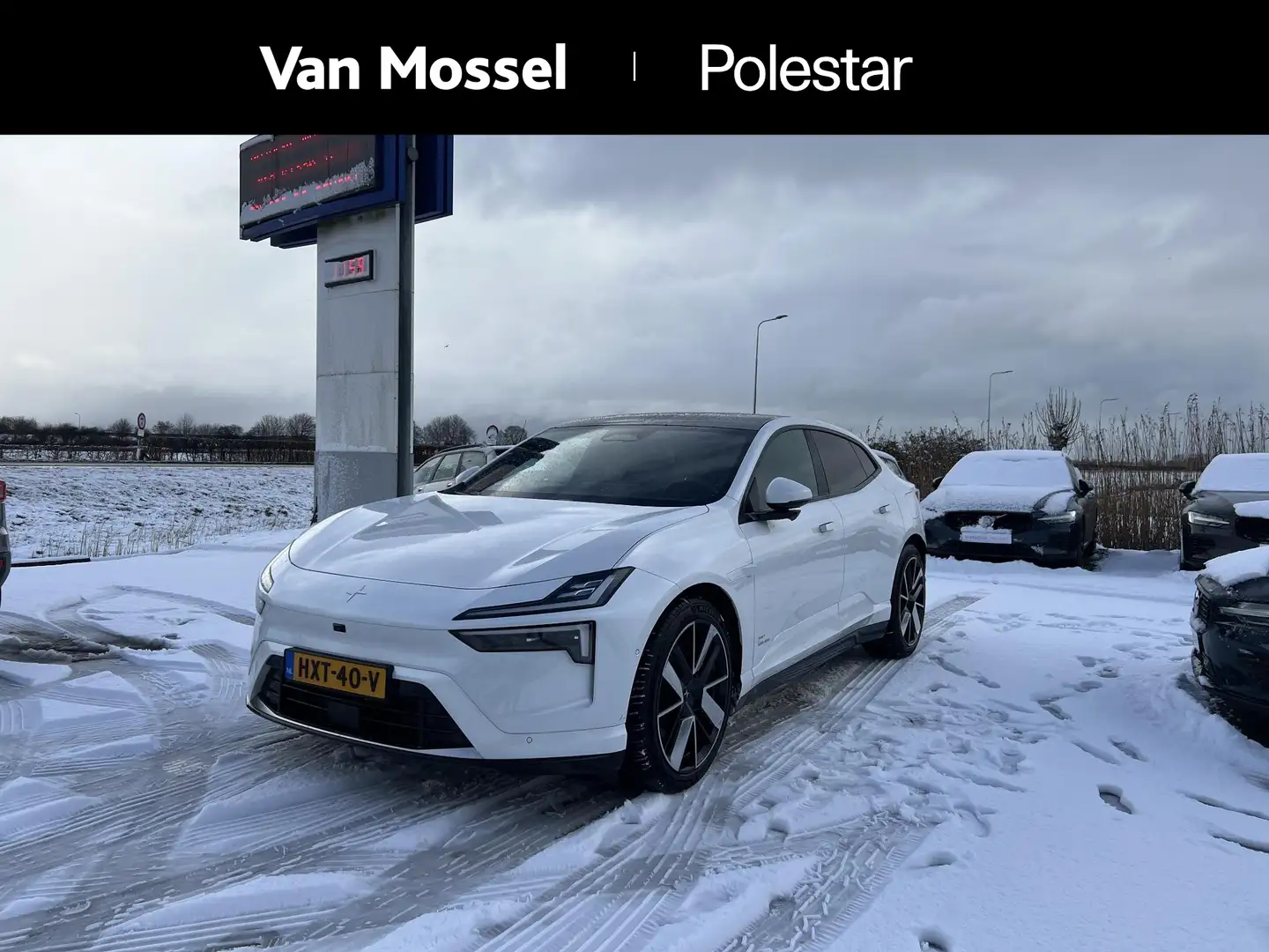 Polestar 4 Long Range Dual motor Plus 100 kWh |Pilot | Plus | Blanc - 1