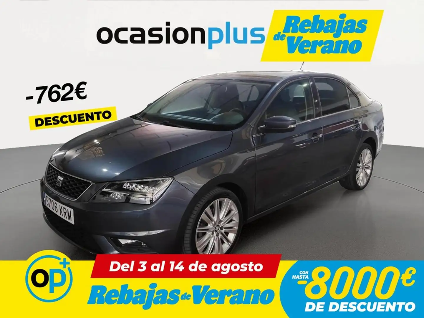 SEAT Toledo 1.0 EcoTSI S&S Xcellence Edition 110 Gris - 1