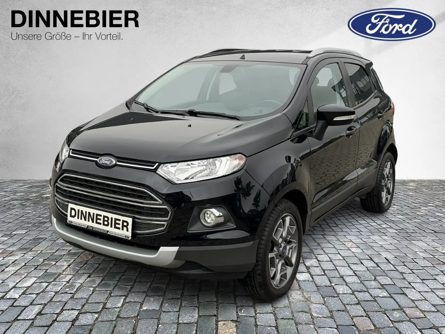 Ford EcoSport Titanium AHK+Kamera+Navi+Winterpaket Schwarz - 2