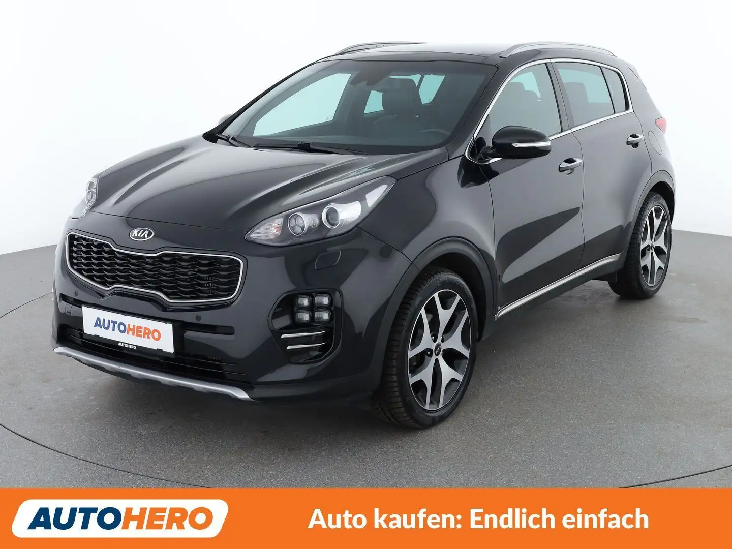 Kia Sportage 2.0 CRDi GT Line 4WD Schwarz - 1