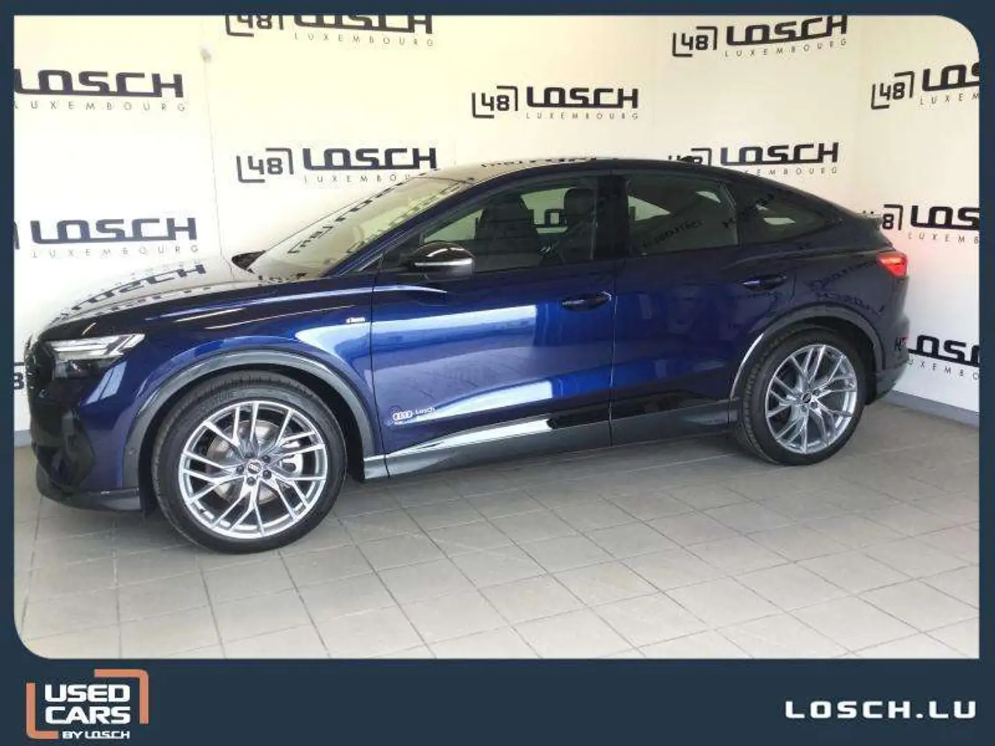 Audi Q4 e-tron Sportback Bleu - 2