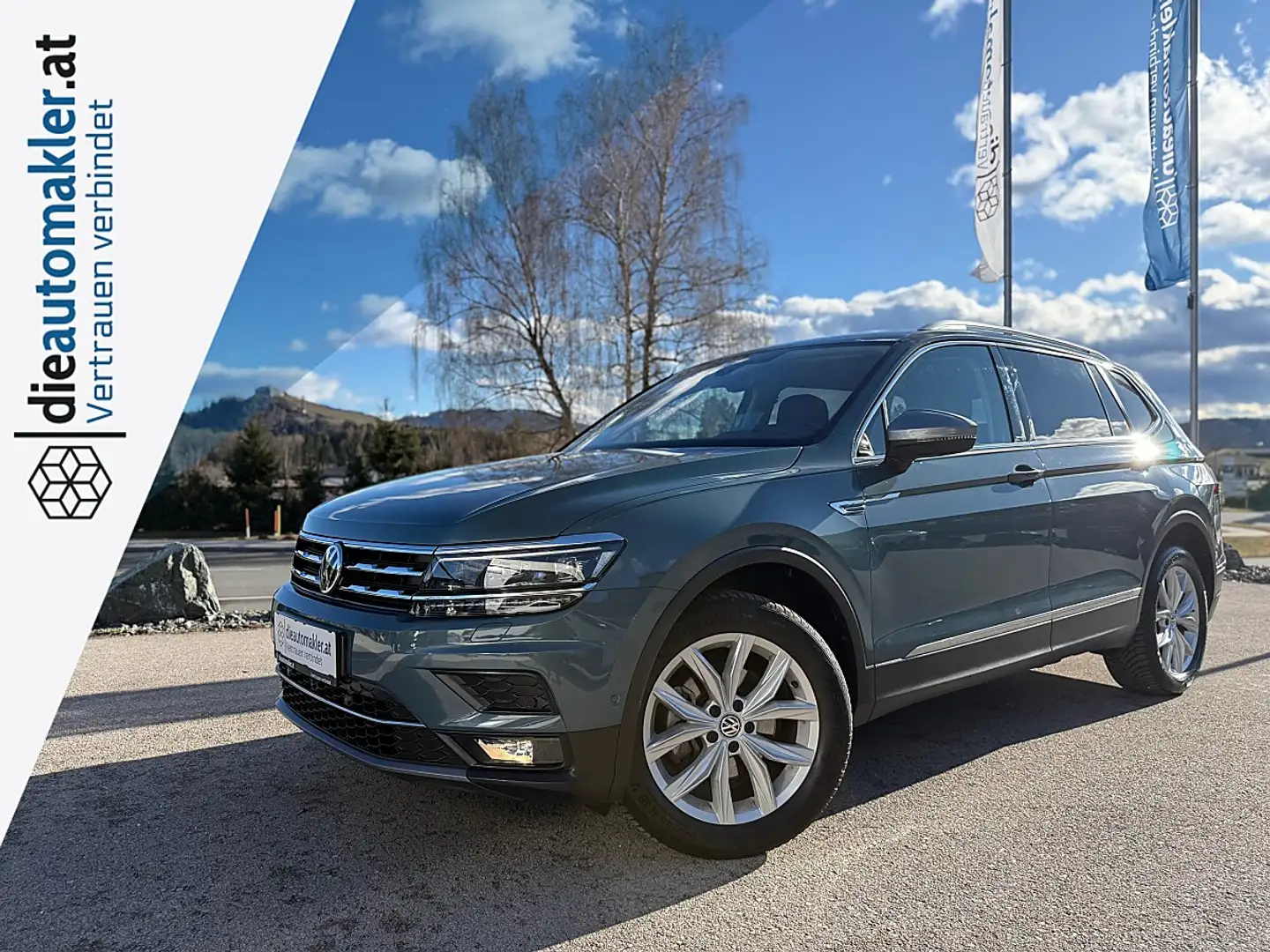 Volkswagen Tiguan Allspace Tiguan 1,5 TSI Allspace Highline DSG *LEDER*DCC... Blau - 1