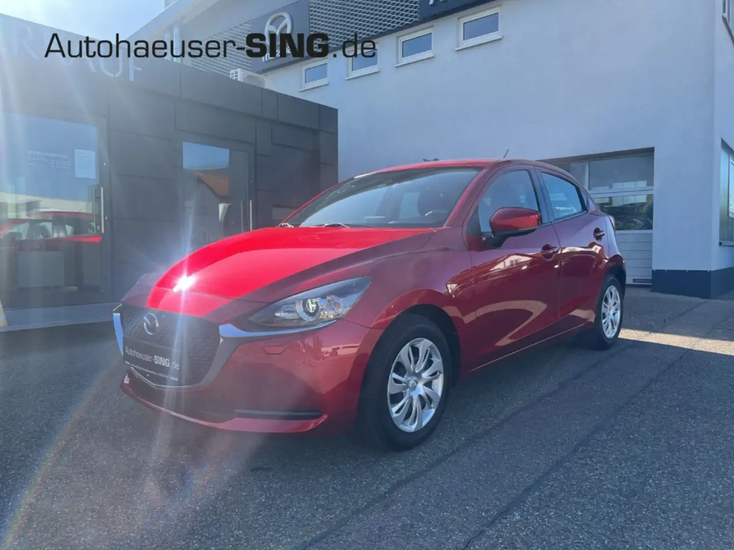 Mazda 2 Advantage Sitzheizung LED-Scheinwerfer Klima Rouge - 1