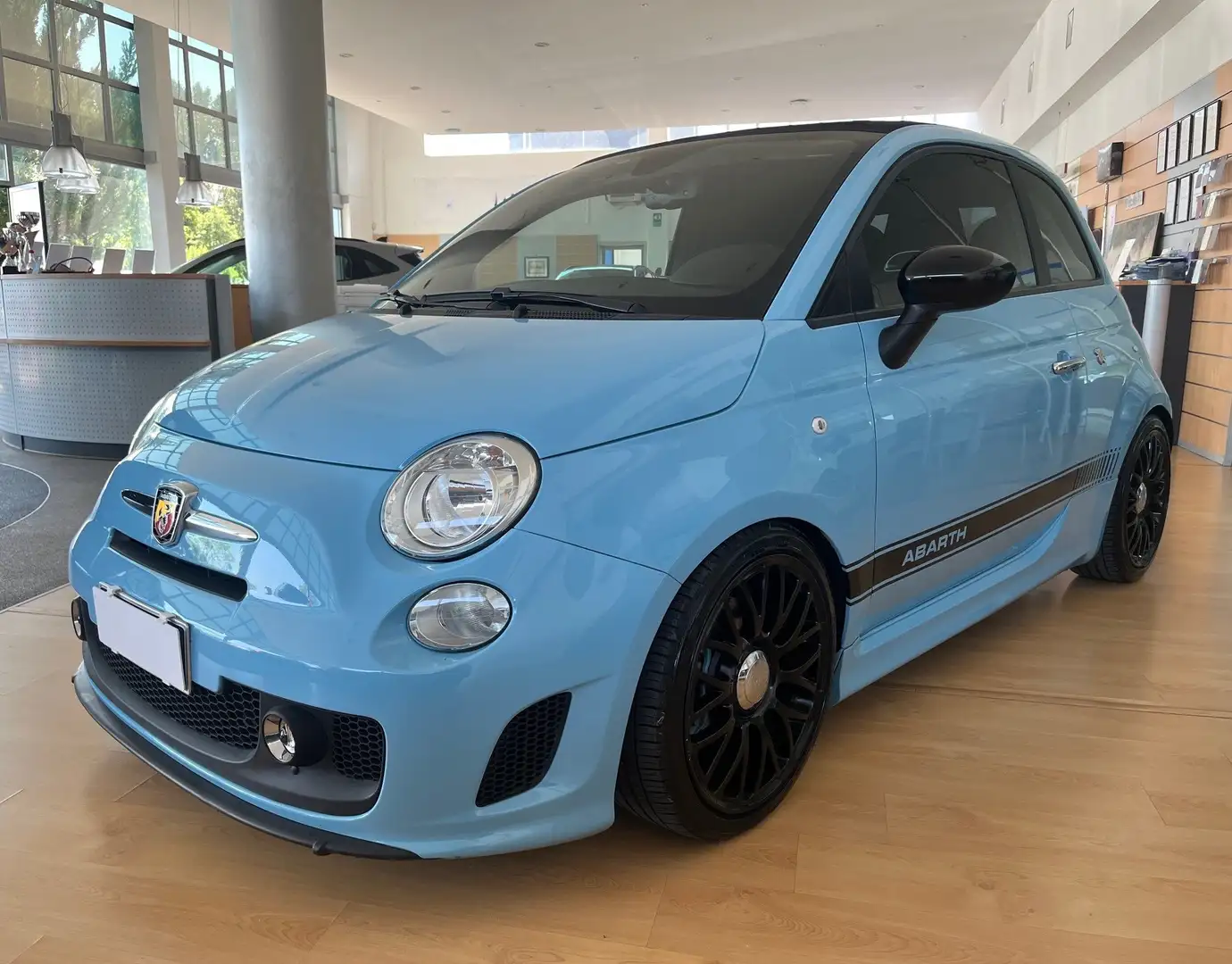 Abarth 500C 1.4 16v t. T-jet Custom S/Xenon 135cv Blu/Azzurro - 2