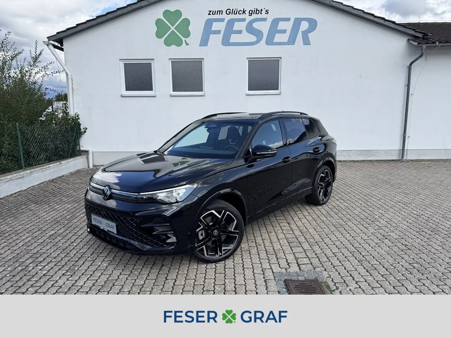 Volkswagen Tiguan R-Line 2.0 TDI DSG 20" ACC eHECK MATRIX Schwarz - 1