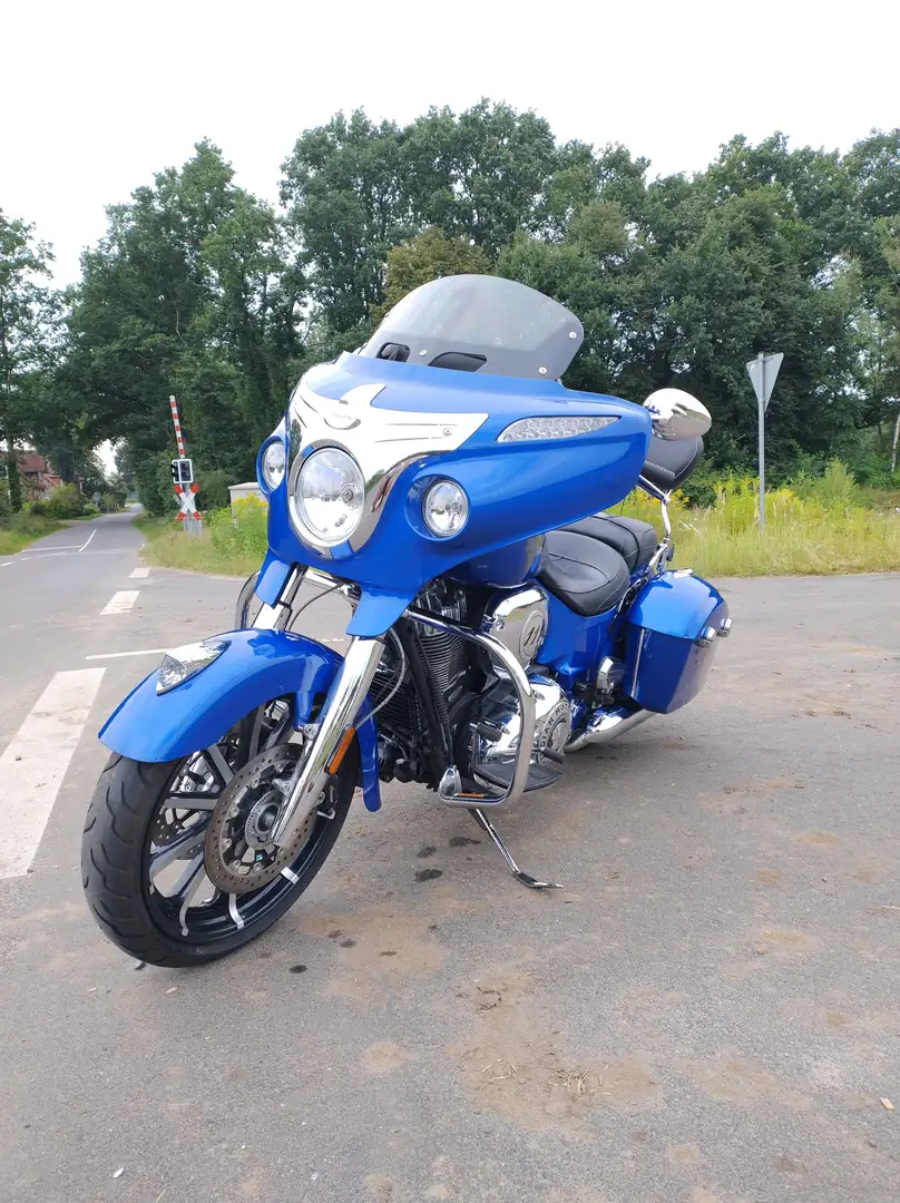Indian Chieftain Limited 2018 J&H Azul - 1