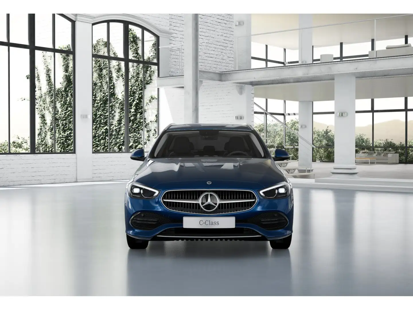 Mercedes-Benz C 220 d T AVANTGARDE+GUARD360+Ambi+TotW+AHK+360° Blau - 2