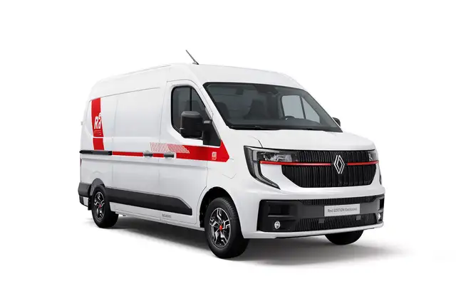 Renault Master E-Tech Long Range Red Exclusive, inclusief Lm Velg