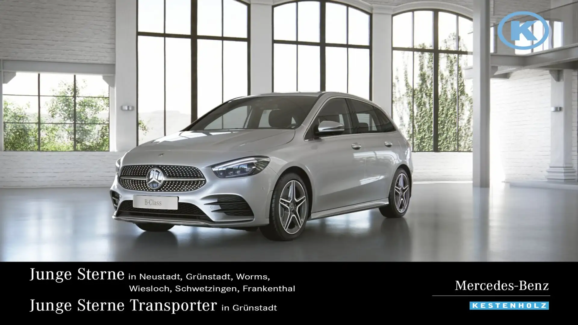 Mercedes-Benz B 250 B 250 AMG+AHK+DISTRO+SITZKLI+360°+MLED+SOUND+HUD Silber - 1