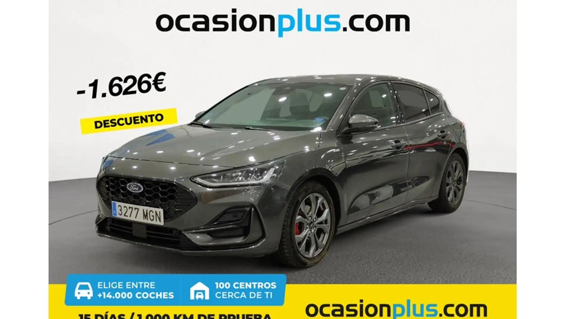 Ford Focus 1.0 Ecoboost MHEV ST-Line 125 Gris - 1