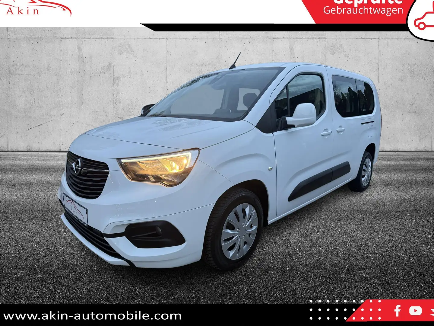 Opel Combo Life NAVI/PDC/7-SITZER/FAHR-ACC/SICHT-P./PARKPILOT H./ Weiß - 1