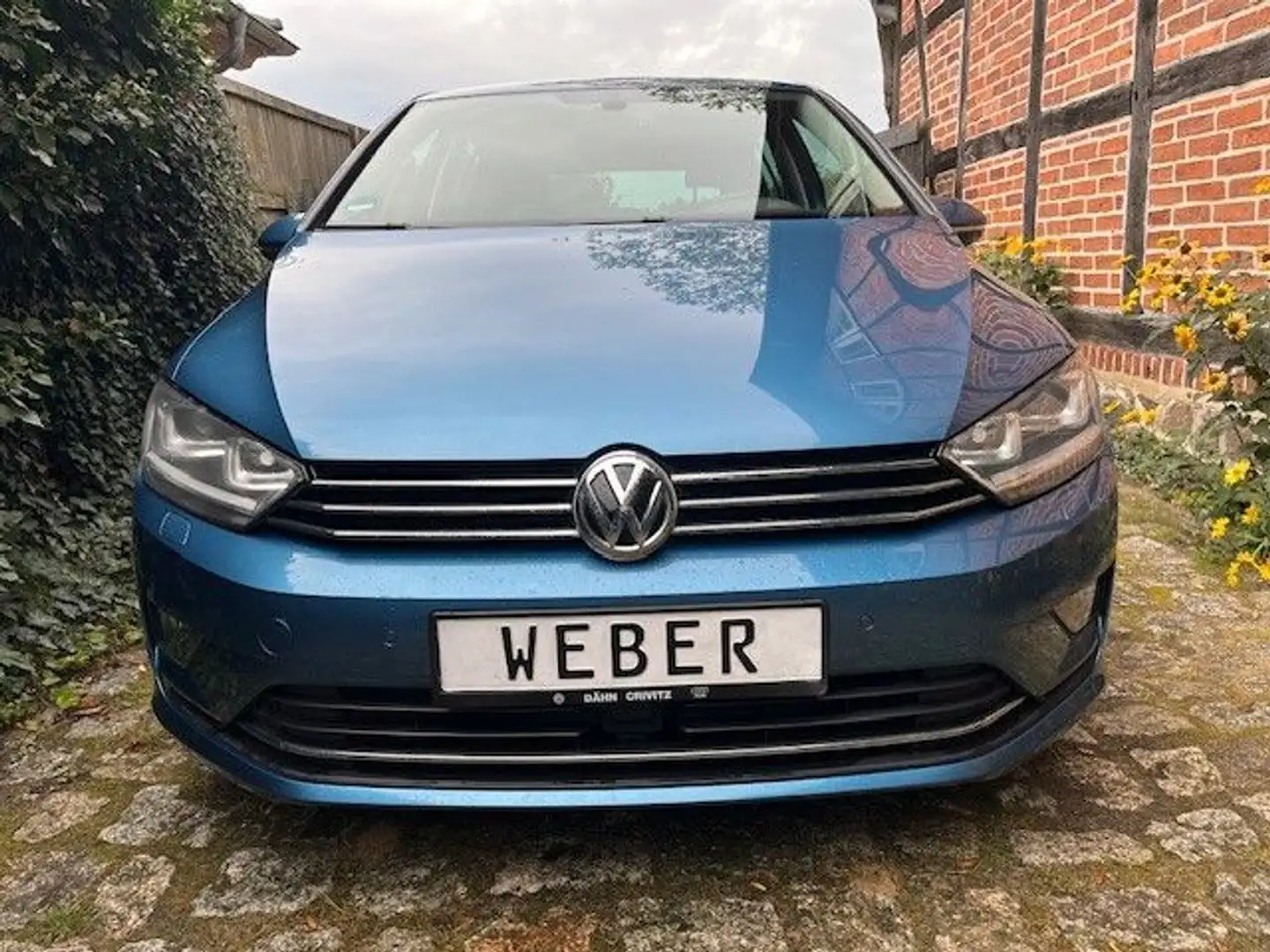 Volkswagen Golf Sportsvan Highline R-Line Xe Kam Navi HUneu Blau - 2