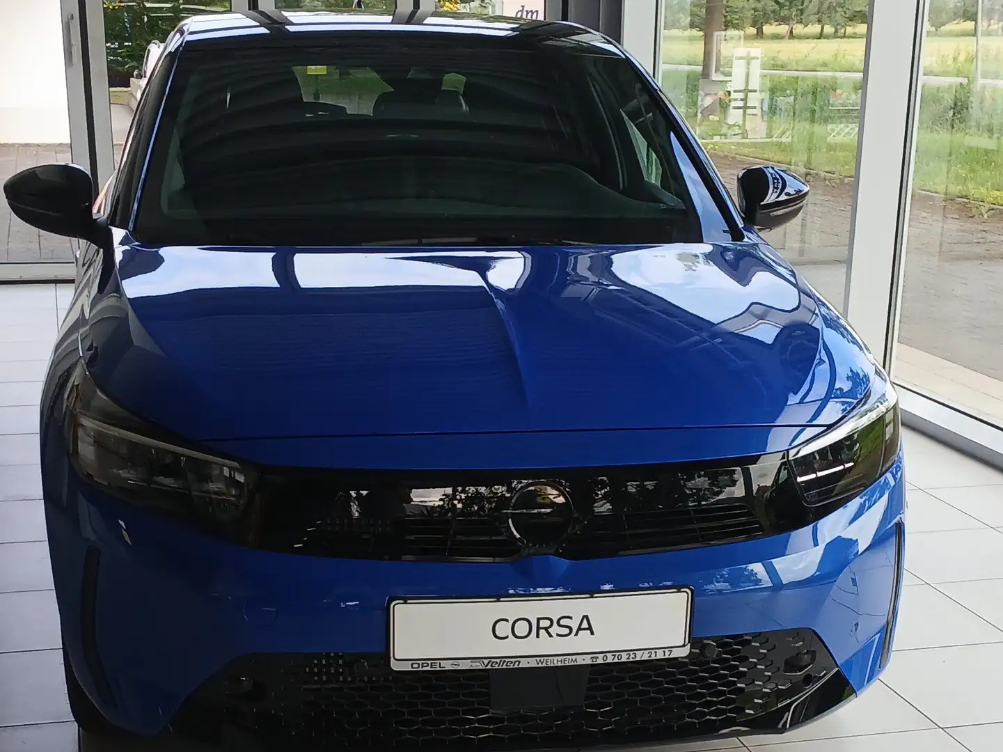 Opel Corsa GS Blau - 1