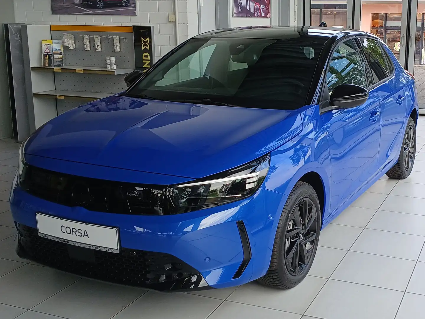 Opel Corsa GS Blau - 2