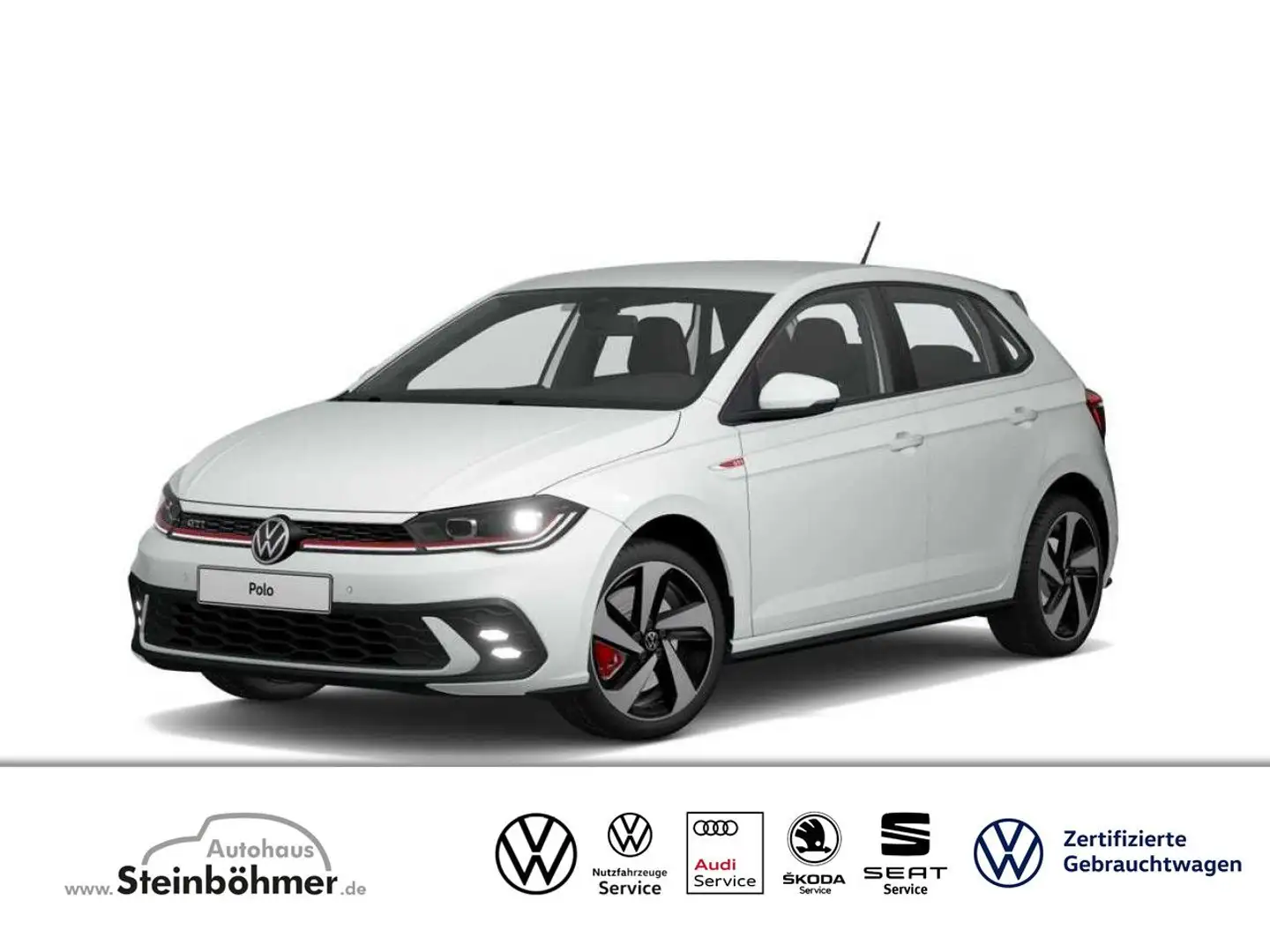 Volkswagen Polo GTI 2.0TSI DSG Sitzhzg. Bluetooth MFLL PDC Weiß - 1