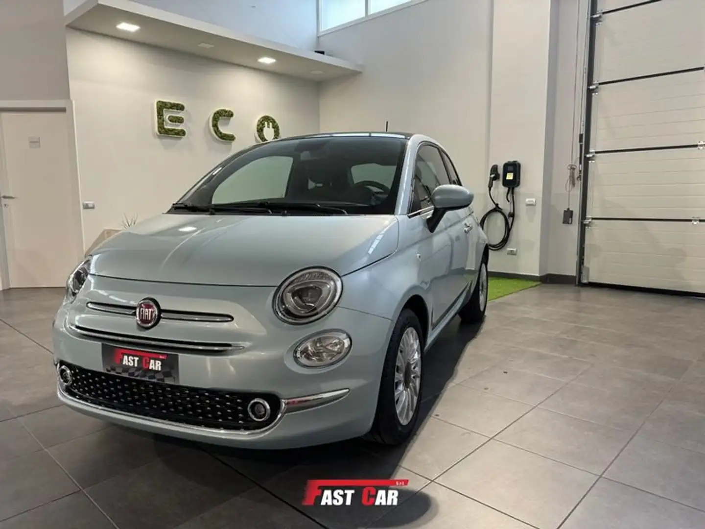 Fiat 500 1.0 Hybrid Dolcevita Синій - 1