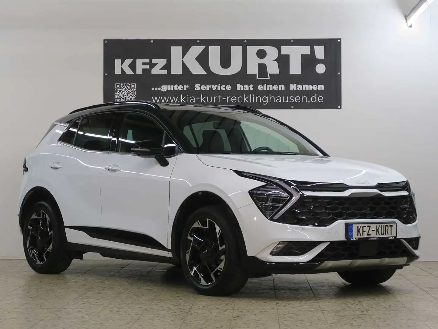 Kia Sportage 1.6 CRDI AWD 48V DCT GT Line! Blanc - 1