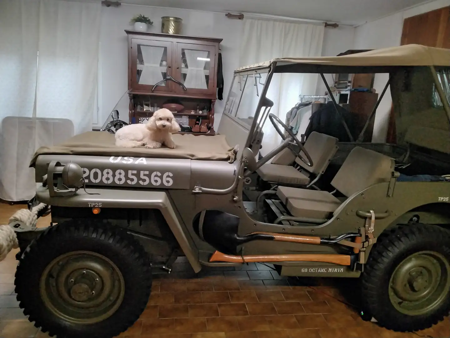 Jeep Willys Jpw 1944 Verde - 1