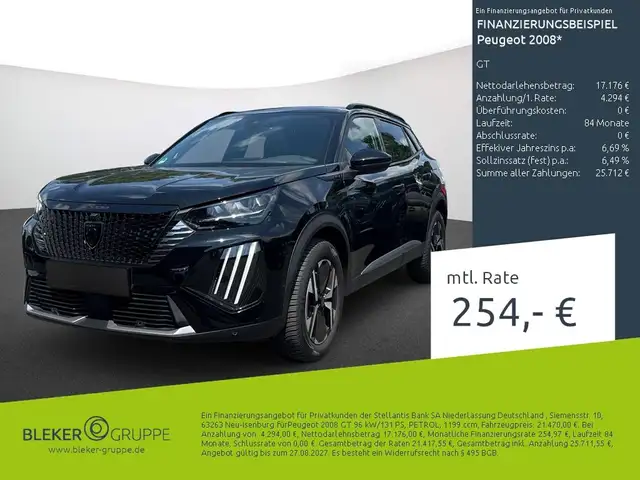 2024 Peugeot 2008 in Black for sale