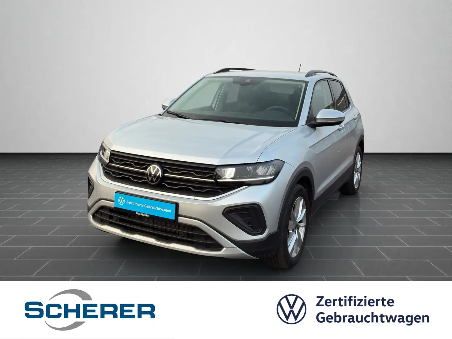 Volkswagen T-Cross LIFE 1.0 TSI DSG LED REAR VIEW SHZ APP C Silber - 1