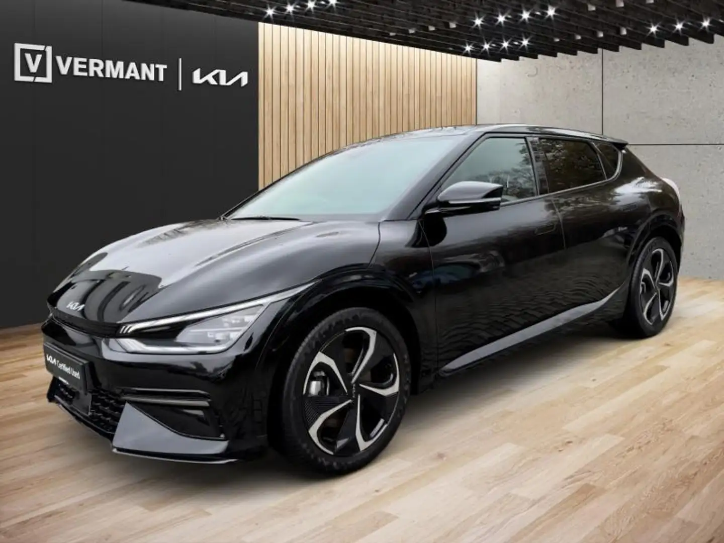 Kia EV6 GTLINE AWD 77.4 KWH AP PP HP Чорний - 1