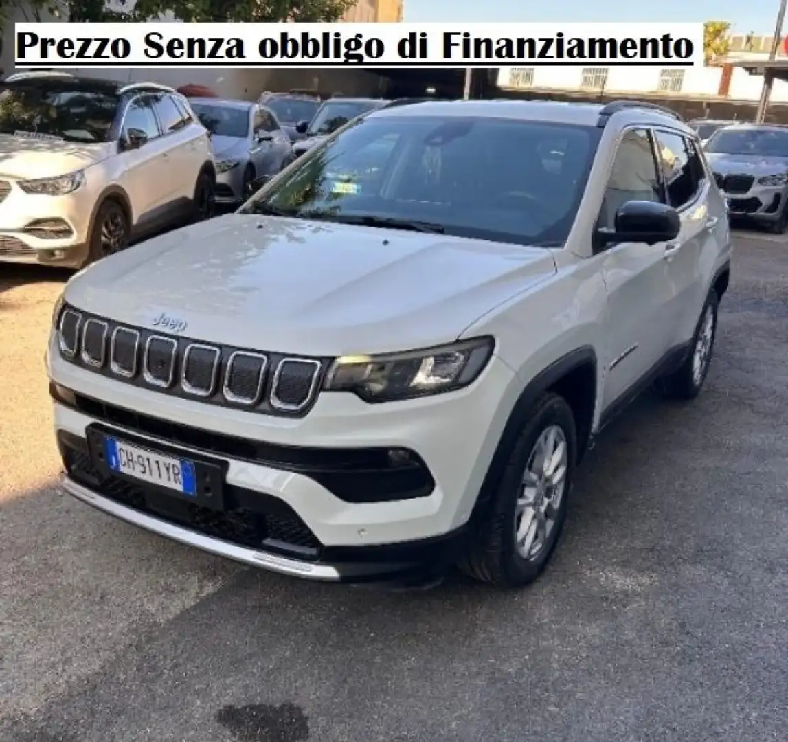 Jeep Compass 1.6 Multijet II 2WD Limited Blanc - 1
