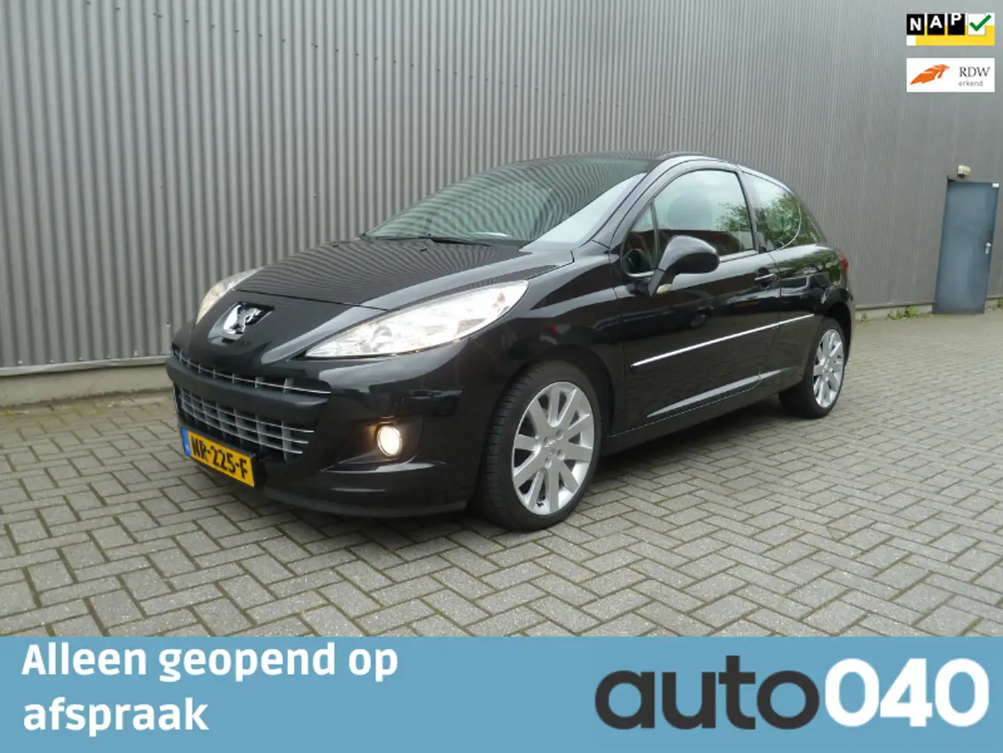 Peugeot 207 1.4 Acces Lite/Airco/Audio/LMV Zwart - 1