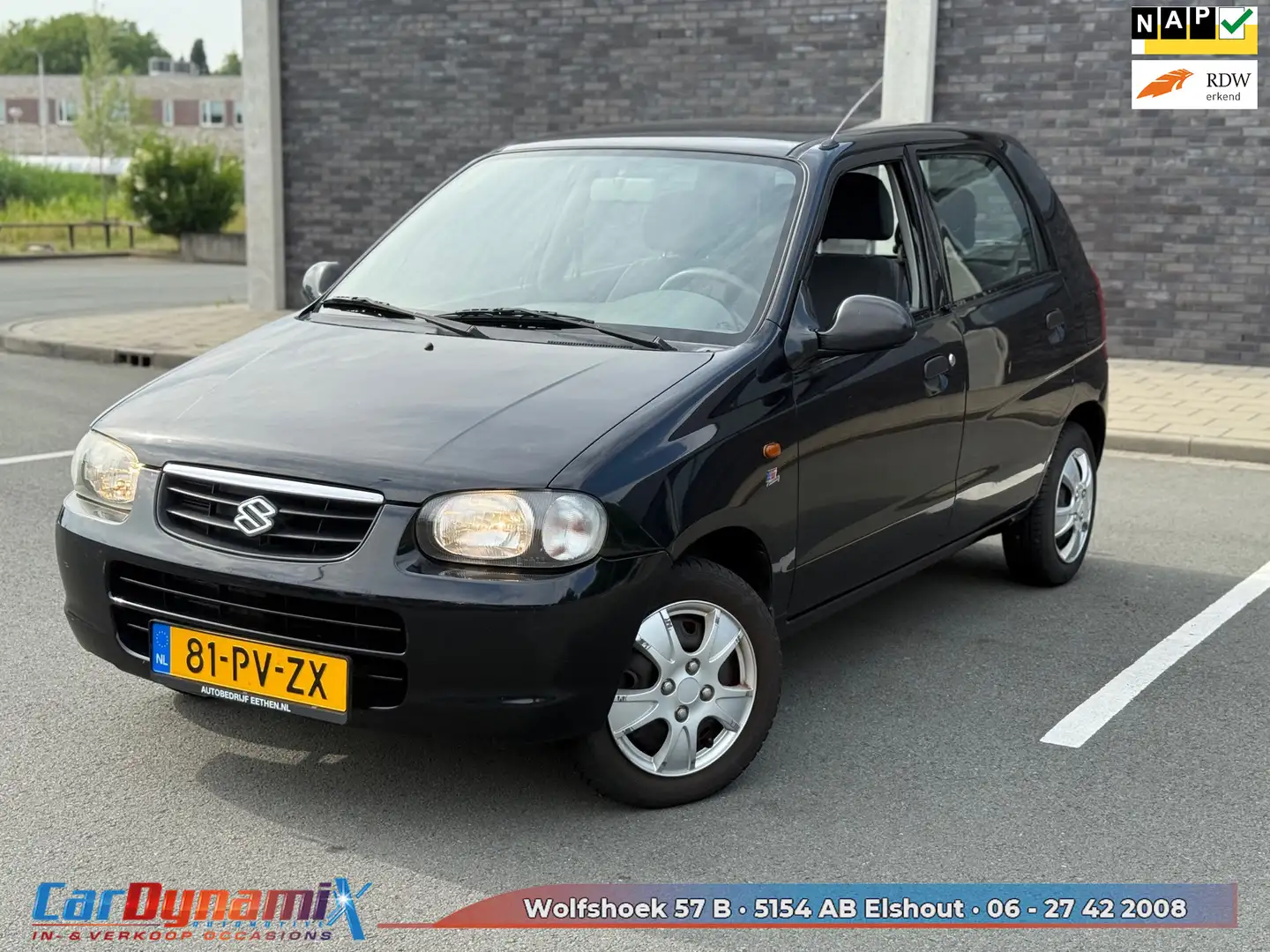 Suzuki Alto 1.1 GLX Jubilée 2 | Automaat | Elek. Ramen | NAP | Noir - 1