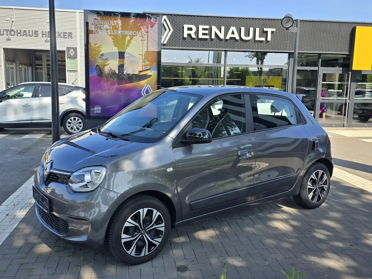 Renault Twingo 1.0 SCe 65 Zen (EURO 6d) *Klima*1.Hand* Grau - 1