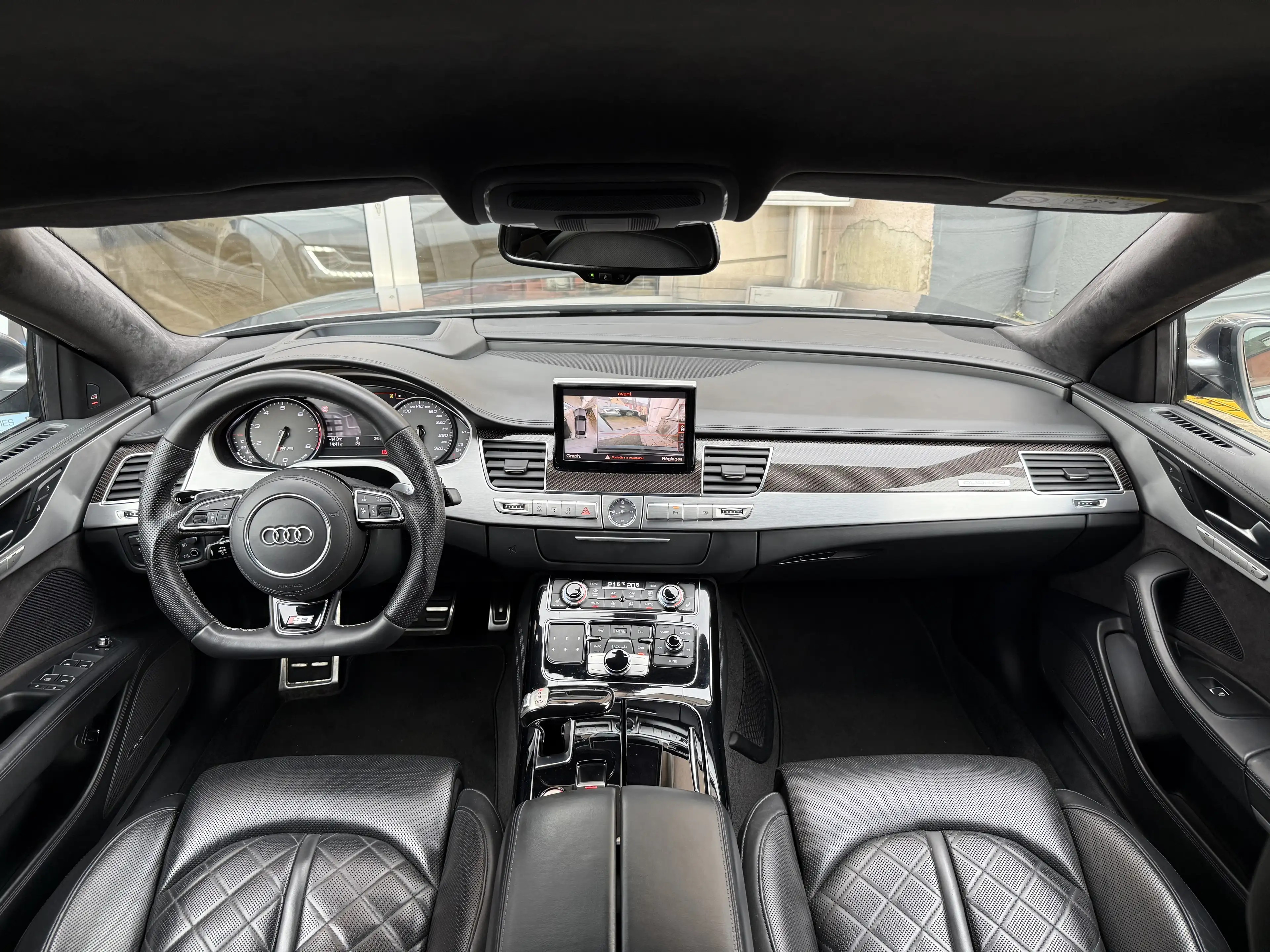 Audi S8 PLUS V8 BITURBO 605CH MATRIX / ACC / BOSE / CARBON — photo 9